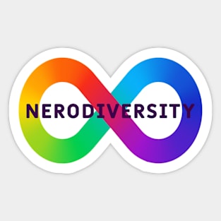 Nerodiversity Sticker